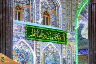 آذین بندی حرم امام حسین(ع) به مناسبت ولادت حضرت زینب(س) 4