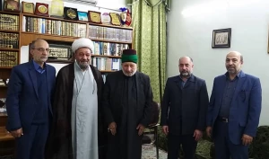 دیدار نماینده بعثه در عراق با نائب تولیت حرم امام حسین(ع)
