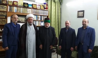 دیدار نماینده بعثه در عراق با نائب تولیت حرم امام حسین(ع)