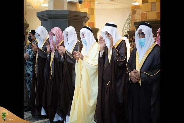 اقامه نماز باران در مسجدالحرام 3