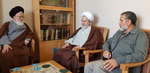 دیدار مسئول دفتر نمایندگی بعثه در نجف با نماینده رهبری در عراق