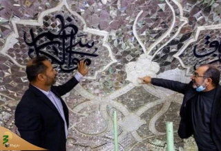 آغاز بازسازی فضای داخلی گنبد مطهر حرم حضرت عباس (ع)