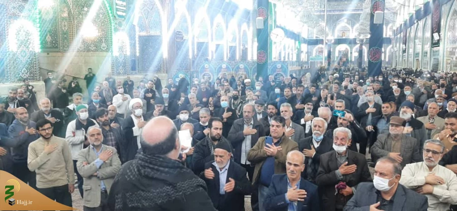 برنامه‌ سخنرانی بعثه رهبری در حرم حسینی بعد از دو سال از سرگرفته شد 4
