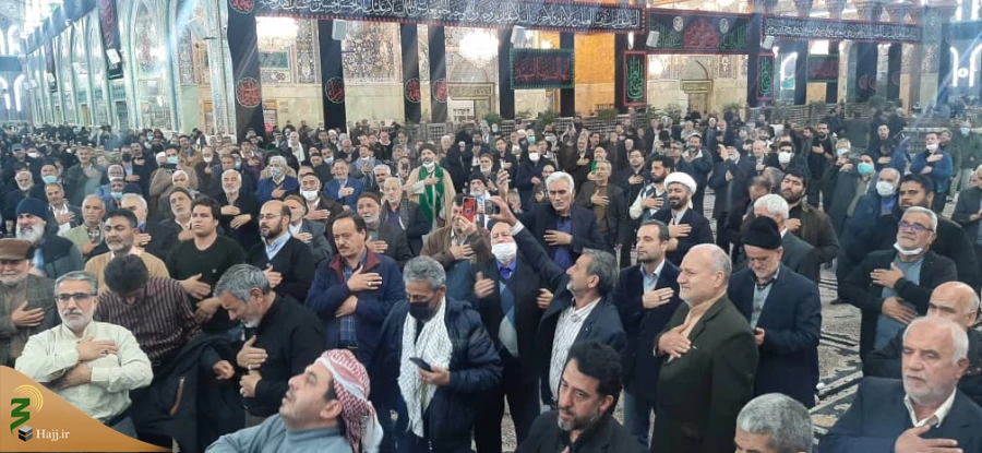 برنامه‌ سخنرانی بعثه رهبری در حرم حسینی بعد از دو سال از سرگرفته شد 5