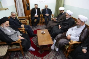 دیدارمسئول بعثه مقام معظم رهبری درعراق با امام جمعه نجف