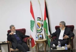 دیدار و گفتگوی رهبران گروه های مقاومت در بیروت 2