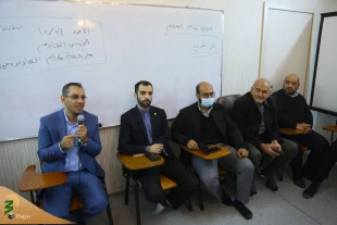 بازدید اعضای کاروان قرآنی ایران از دارالقرآن حرم امامین کاظمین(ع) 4