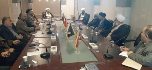 برگزاری اولین جلسه روحانیون و مداحان کاروان در کربلای معلی 2