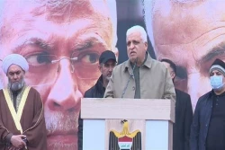 عراقی ها دومین سالروز شهادت فرماندهان مقاومت را گرامی داشتند 2