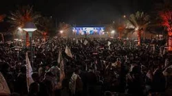 در مراسم دومین سالگرد شهادت سردار سلیمانی؛

حضور پرشکوه مردم عراق در محل شهادت سردار مقاومت در فرودگاه بین المللی بغداد 2