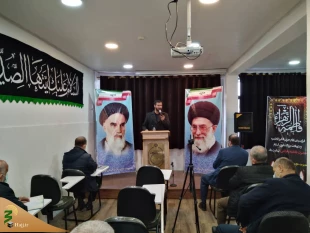 مراسم عزاداری شهادت حضرت فاطمه زهرا سلام الله علیها و دومین سالگرد عروج ملکوتی سردار شهید حاج قاسم سلیمانی در گیلان برگزار شد 5