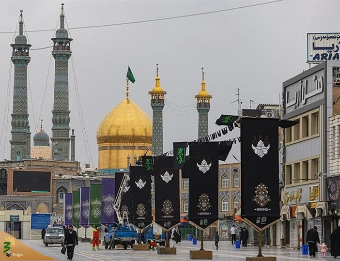 قم در سالروز شهادت حضرت زهرا(س) غرق عزا و ماتم شد 2