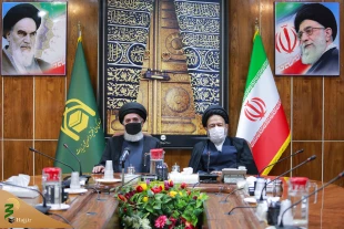 دیدار رئیس سازمان عقیدتی سیاسی وزارت دفاع با سرپرست حجاج ایرانی 2