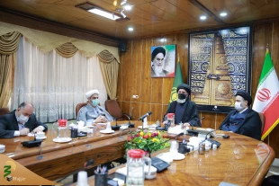 دیدار رئیس سازمان عقیدتی سیاسی وزارت دفاع با سرپرست حجاج ایرانی 3