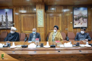 دیدار رئیس سازمان عقیدتی سیاسی وزارت دفاع با سرپرست حجاج ایرانی 4