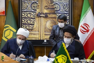 In order to improve the level of joint cooperation
Memorandum of Cooperation between Supreme Leader’s Representative in Hajj and Pilgrimage Affairs and the Islamic Culture and Communication Organization signs
 2