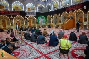 گرامیداشت سالروز وفات حضرت ام البنین در آستان مقدس عباسی 3