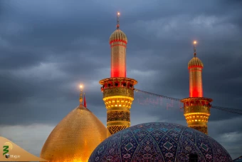 مراسم عزاداری وفات حضرت ام البنین(س) در کربلای معلی 9