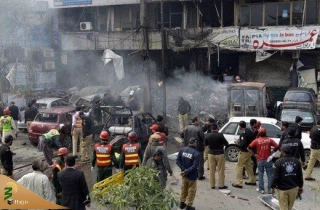 انفجار مرگبار در لاهور پاکستان