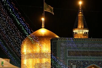 جشن میلاد حضرت زهرا(س) در حرم امام رضا (ع) 2