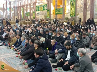 برگزار ی جشن میلاد حضرت حضرت فاطمه زهرا سلام الله علیها در حرم امام حسین 5