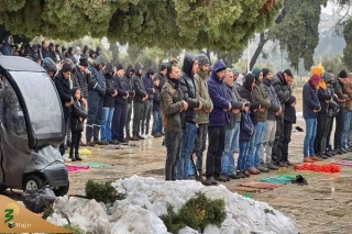 مشارکت ۲۵ هزار فلسطینی در نماز جمعه مسجدالاقصی
