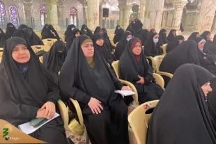 برگزاری محفل قرآنی بانوان در حرم مطهر امام علی(ع) 3