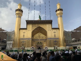 مراسم تشییع پیکر عالم ربانی حضرت آیت الله صافی گلپایگانی در نجف اشرف+آلبوم تصاویر 2