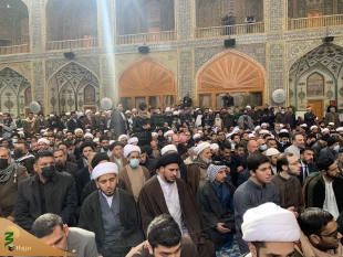 مراسم تشییع پیکر عالم ربانی حضرت آیت الله صافی گلپایگانی در نجف اشرف+آلبوم تصاویر 2
