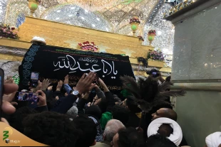 تششیع پیکر آیت الله صافی گلپایگانی 10