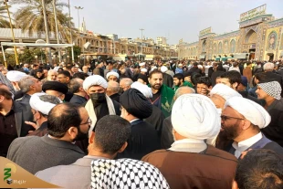 تششیع پیکر آیت الله صافی گلپایگانی 15