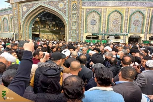تششیع پیکر آیت الله صافی گلپایگانی 16