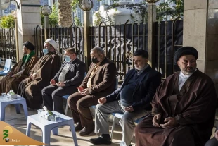مجلس بزرگداشت آیت‌الله صافی گلپایگانی در کربلا برگزار شد+گزارش تصویری 4