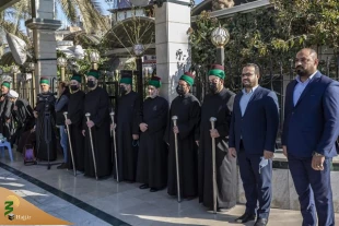 مجلس بزرگداشت آیت‌الله صافی گلپایگانی در کربلا برگزار شد+گزارش تصویری 7