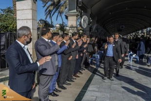 مجلس بزرگداشت آیت‌الله صافی گلپایگانی در کربلا برگزار شد+گزارش تصویری 8