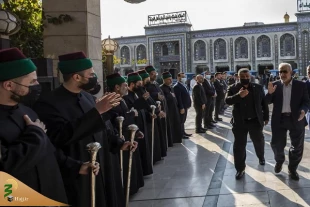 مجلس بزرگداشت آیت‌الله صافی گلپایگانی در کربلا برگزار شد+گزارش تصویری 11