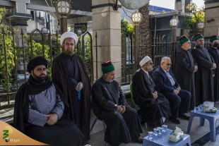 مجلس بزرگداشت آیت‌الله صافی گلپایگانی در کربلا برگزار شد+گزارش تصویری 12