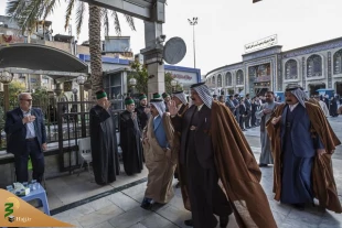 مجلس بزرگداشت آیت‌الله صافی گلپایگانی در کربلا برگزار شد+گزارش تصویری 14