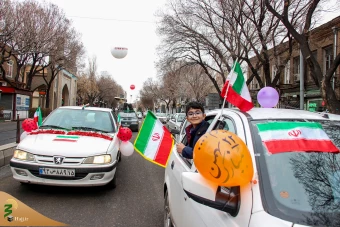 راهپیمایی بزرگداشت چهل و سومین سالگرد پیروزی انقلاب اسلامی در سراسر کشور
 41