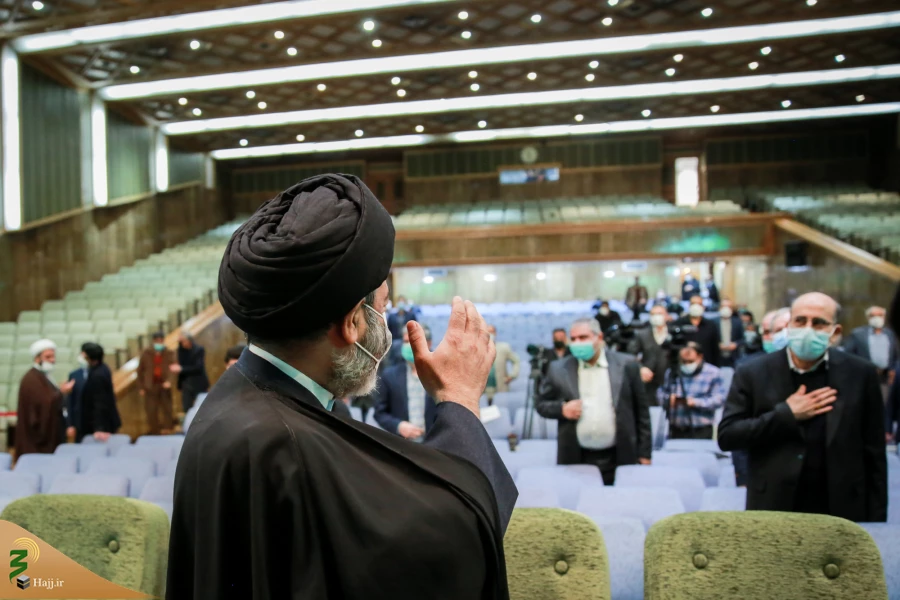 مراسم تکریم و معارفه روسای سازمان حج و زیارت 3