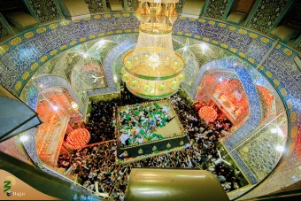 حرم امیرالمومنین(ع) در شهر نجف اشرف 2