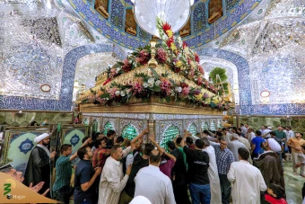 حرم امیرالمومنین(ع) در شهر نجف اشرف 2