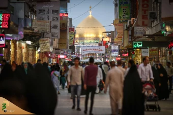 حرم امیرالمومنین(ع) در شهر نجف اشرف 4