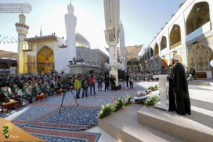 گلدسته جدید حرم امیرالمومنین (ع) رونمایی شد 3