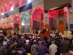 زائرین کربلا در عزای حضرت زینب سلام الله علیها به سوگ نشستند 3