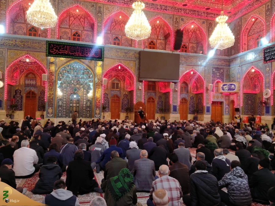 زائرین کربلا در عزای حضرت زینب سلام الله علیها به سوگ نشستند 4