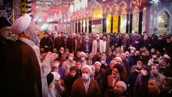 زائرین کربلا در عزای حضرت زینب سلام الله علیها به سوگ نشستند 6