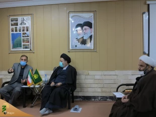 دیدار نماینده ولی فقیه در امور حج و زیارت با مدیران شرکتهای زیارتی استان خراسان رضوی 6