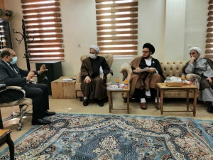 نشست هیئت اجرایی کنفرانس کرامت انسانی در گفتمان حسینی در دانشگاه کربلا