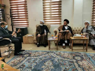نشست هیئت اجرایی کنفرانس کرامت انسانی در گفتمان حسینی در دانشگاه کربلا